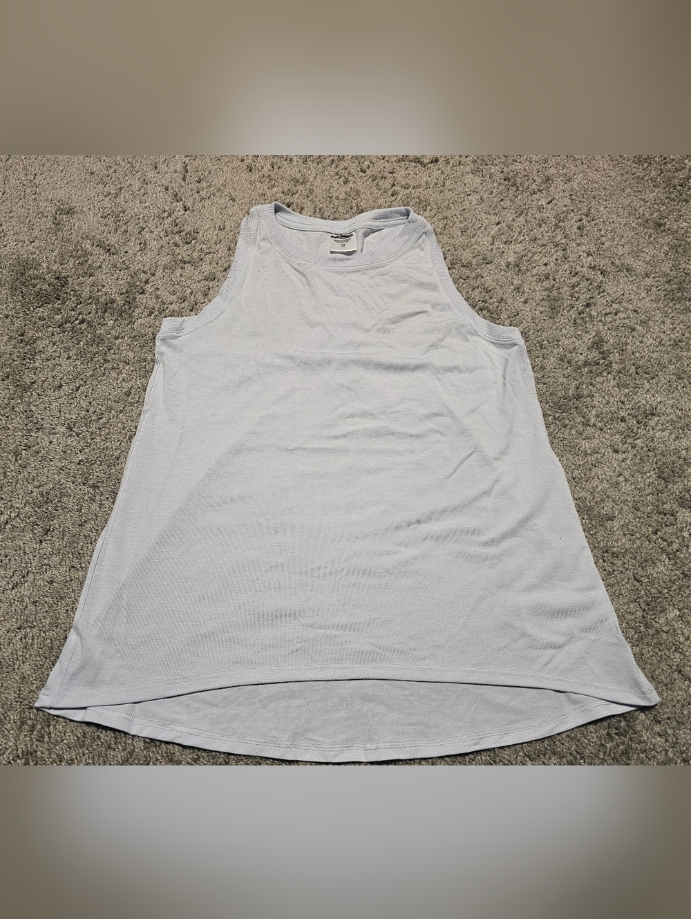 Athleta Womens Blue Racerback Tank Top Size XXS